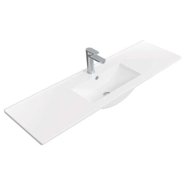 Delgado Ensuite Depth Ceramic Basin Top 1200