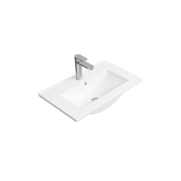 Delgado Ensuite Depth Ceramic Basin Top 600