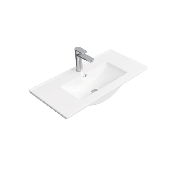Delgado Ensuite Depth Ceramic Basin Top 750