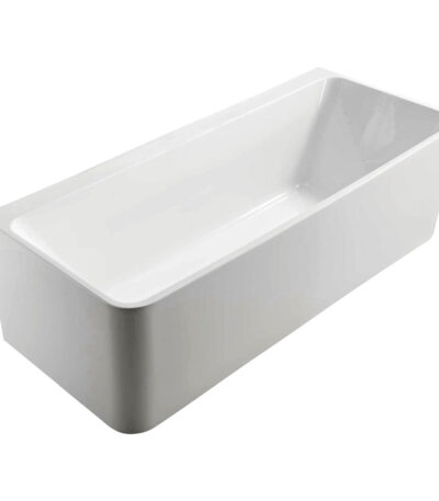 Delta Back-To-Wall Acrylic Bath, 1700mm