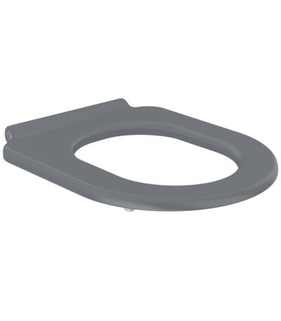 Delta Care Toilet Seat, Gloss Grey