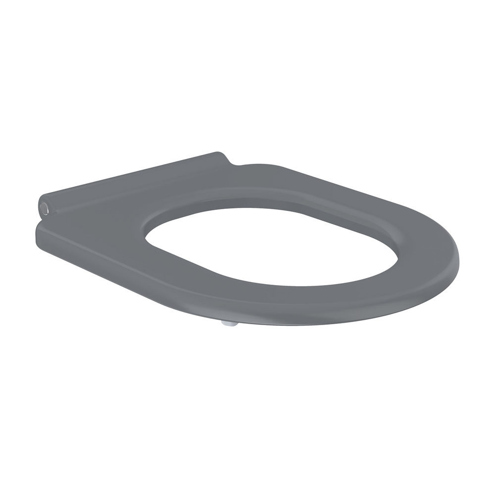 Delta Care Toilet Seat, Gloss Grey