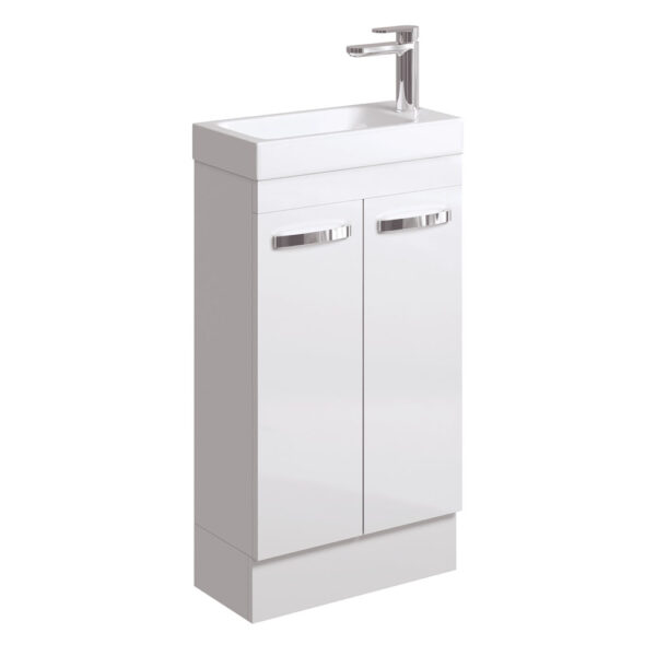 Denzel 450 Ensuite Vanity on Kickboard