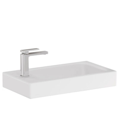 Denzel Slim Ensuite Depth Ceramic Basin Top