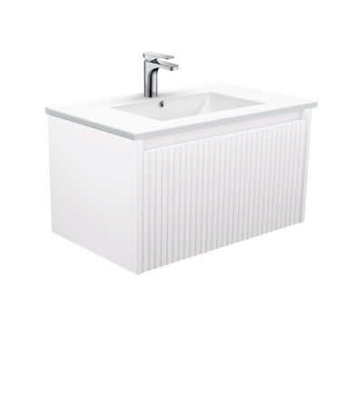 Dolce Alina Satin White 750 Wall-Hung Vanity