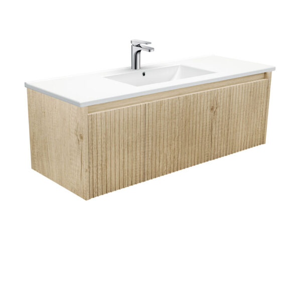 Dolce Alina Scandi Oak 1200 Wall-Hung Vanity