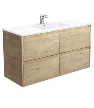 Dolce Amato 1200 Scandi Oak Wall-Hung Vanity