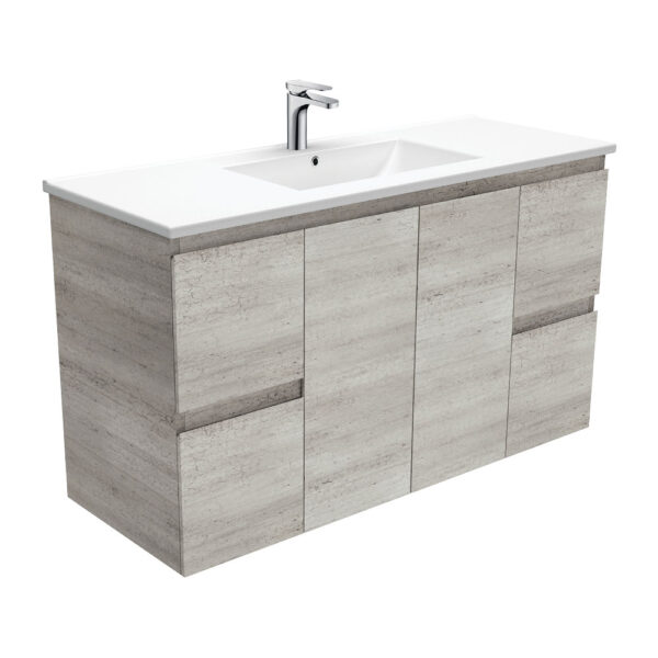 Dolce Edge Industrial 1200 Wall-Hung Vanity