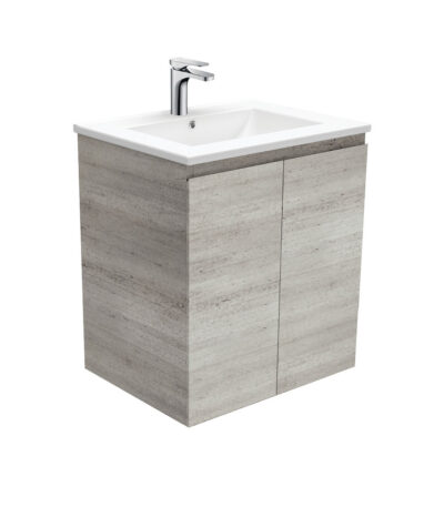 Dolce Edge Industrial 600 Wall-Hung Vanity