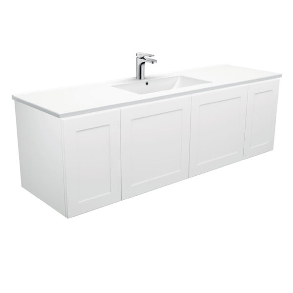 Dolce Mila 1500 Single Bowl Wall-Hung Vanity