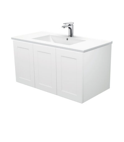 Dolce Mila 900 Wall-Hung Vanity, Right Drawer
