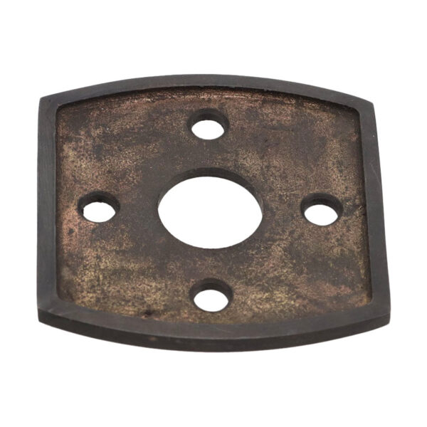 Domino Adaptor Plate for Curved Rosette - 60mm - Antique Bronze (Pair)