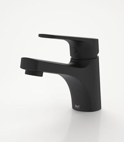 Dorf Kip Basin Mixer - Black