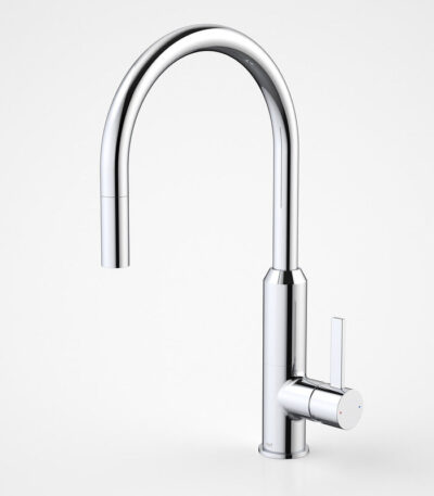Dorf Vixen Lead Free Retractable Sink Mixer Chrome
