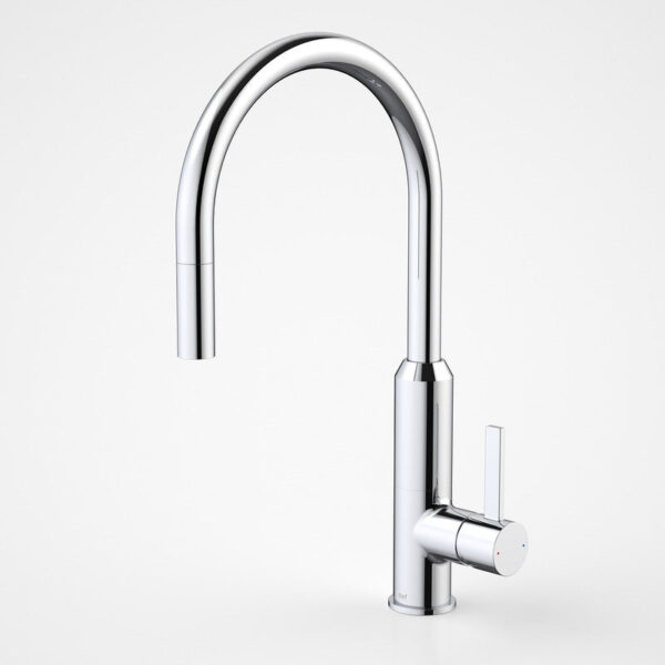 Dorf Vixen Lead Free Retractable Sink Mixer Chrome