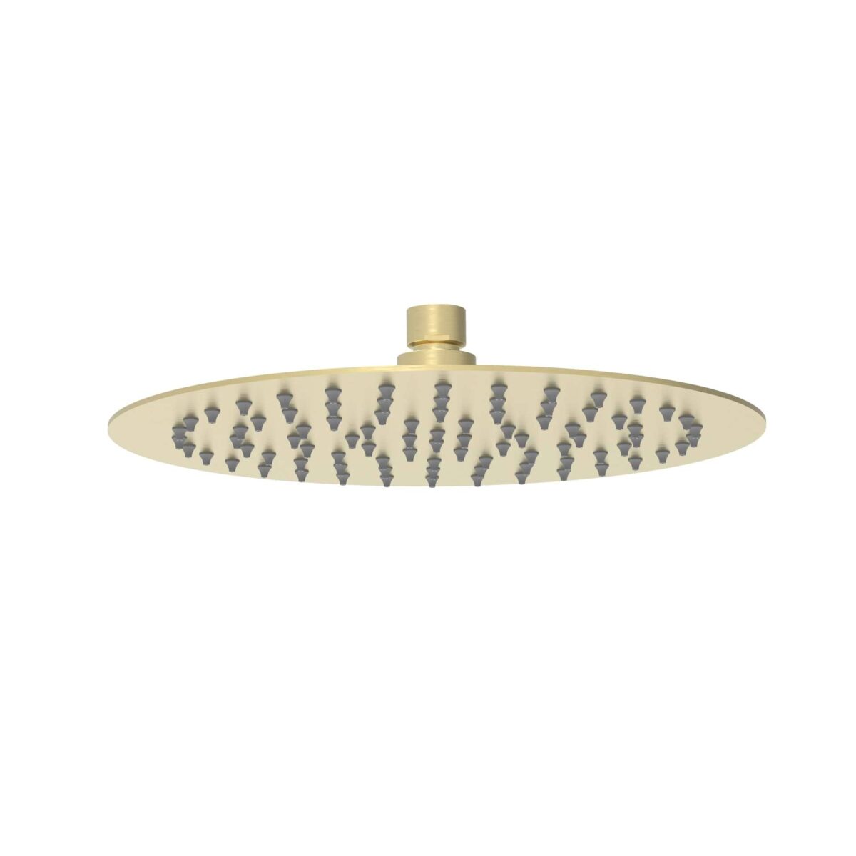 Dove 250mm Round Stainless Steel Shower Head - Brushed Gold | PRS0901N-R-BG