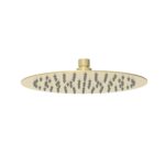 Dove 250mm Round Stainless Steel Shower Head - Brushed Gold | PRS0901N-R-BG