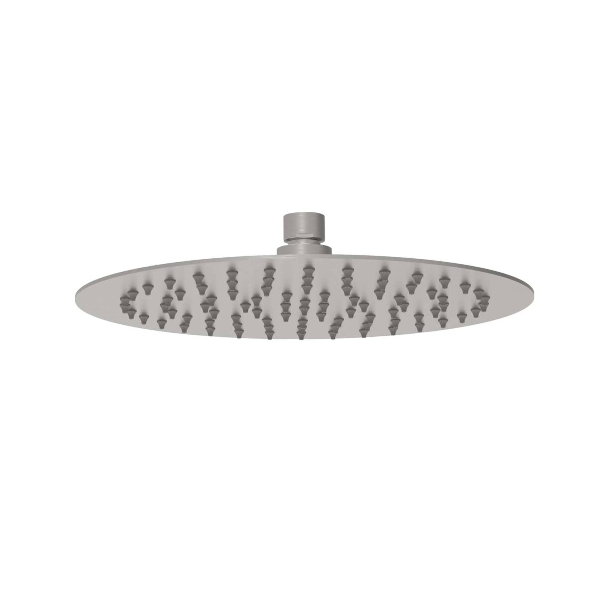 Dove 250mm Round Stainless Steel Shower Head - Brushed Nickel | PRS0901N-R-BN