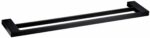 Eden Double Towel Rail 600 mm - Matt Black | 5602-600-MB