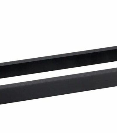 Eden Double Towel Rail 600 mm - Matt Black | 5602-600-MB