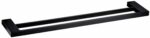 Eden Double Towel Rail 800 mm - Matt Black | 5602-800-MB