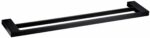 Eden Double Towel Rail 800 mm - Matt Black | 5602-800-MB