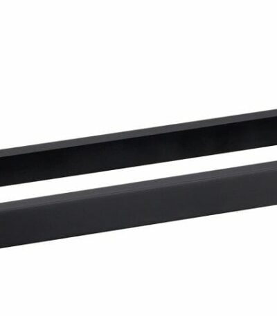Eden Double Towel Rail 800 mm - Matt Black | 5602-800-MB