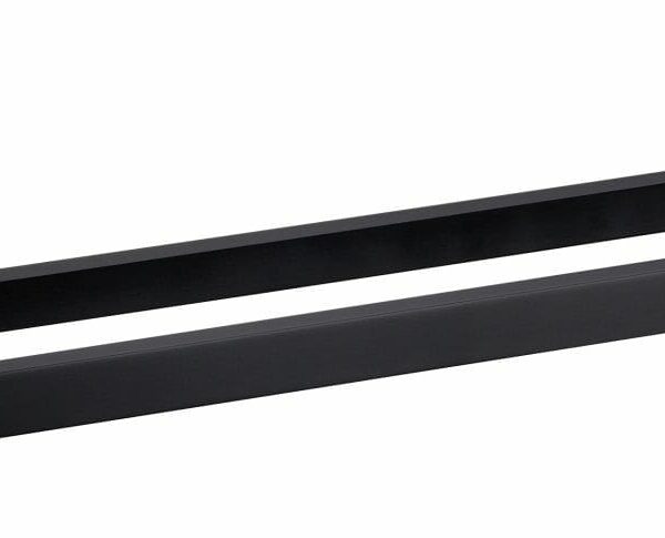 Eden Double Towel Rail 800 mm - Matt Black | 5602-800-MB