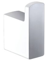 Eden Robe Hook - Chrome & White | 5606-CW