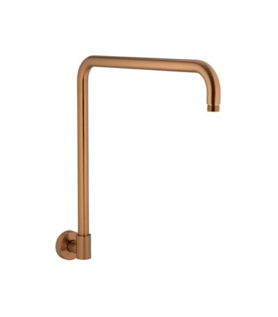 Eden Shower Arm - Brushed Copper