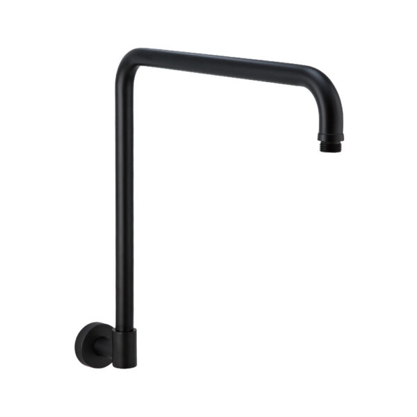 Eden Shower Arm - Matte Black