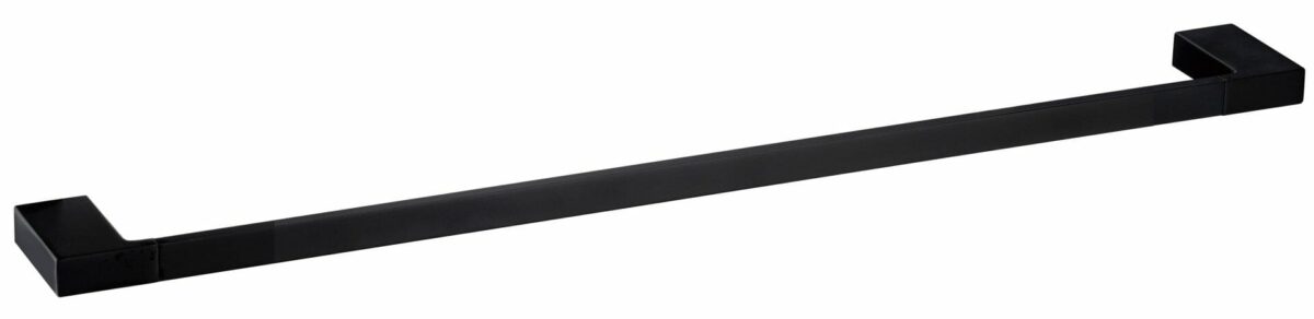 Eden Single Towel Rail 600 mm - Matt Black | 5601-600-MB