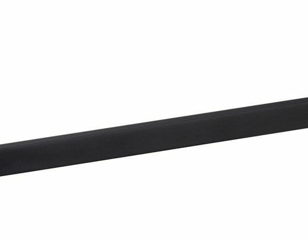 Eden Single Towel Rail 600 mm - Matt Black | 5601-600-MB