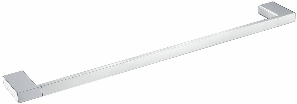 Eden Single Towel Rail 800 mm - Chrome | 5601-800