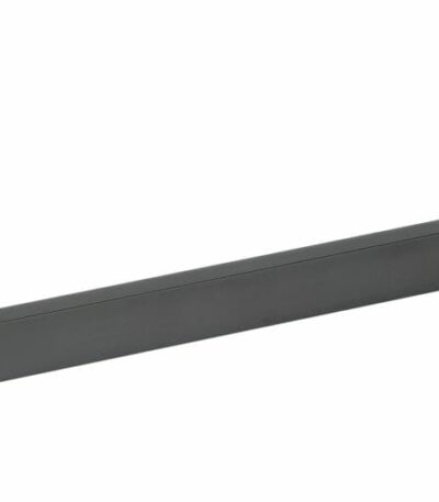 Eden Single Towel Rail 800 mm - Matt Black | 5601-800-MB