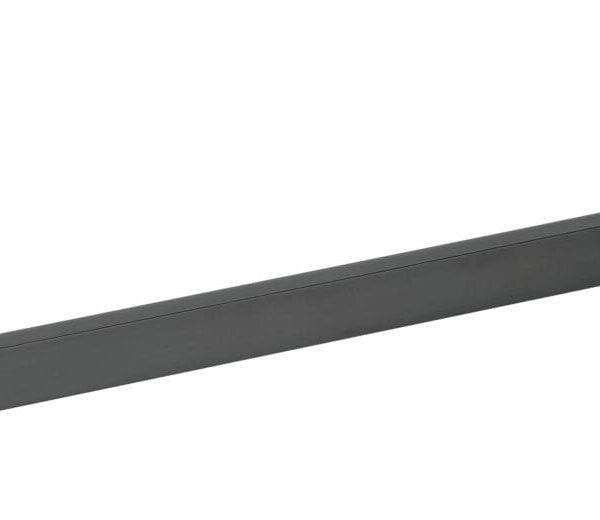 Eden Single Towel Rail 800 mm - Matt Black | 5601-800-MB