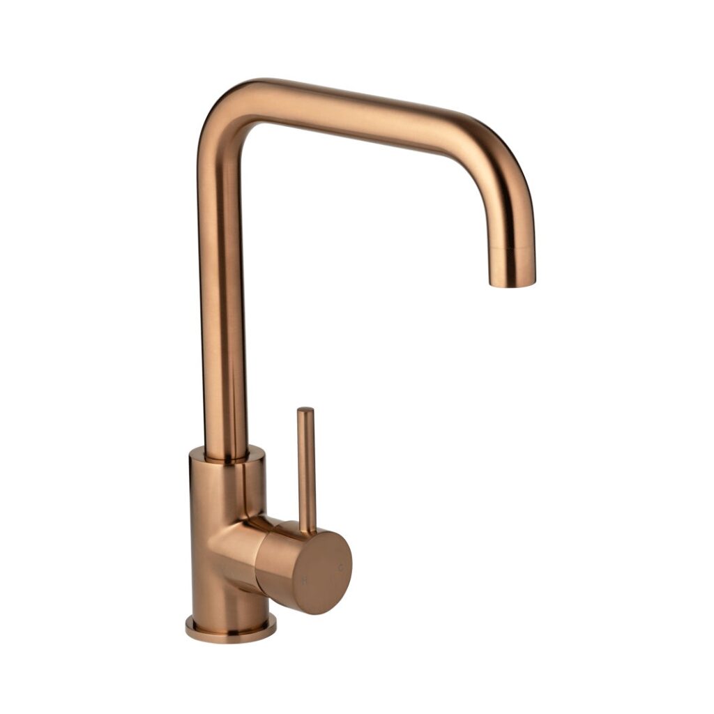 Eden Square Kitchen Mixer - Brushed Copper