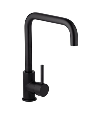 Eden Square Kitchen Mixer - Matte Black