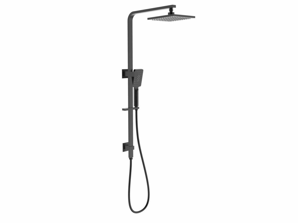 Eden Square Multi-function Shower Set - Matt Black | PHC7121SN-B