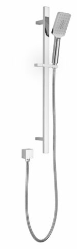Eden Square Sliding Shower Set - Chrome | PSH037