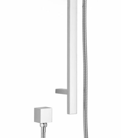 Eden Square Sliding Shower Set - Chrome | PSH037