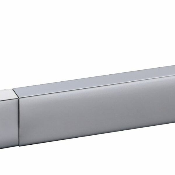 Eden Toilet Roll Holder - Chrome & White | 5604-CW
