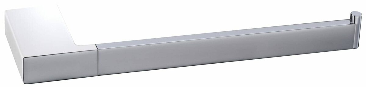 Eden Towel Bar - Chrome & White | 5605-CW