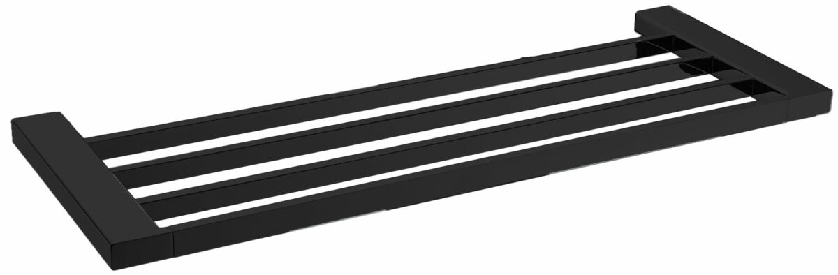 Eden Towel Shelf 600 mm - Matt Black | 5603-600-MB