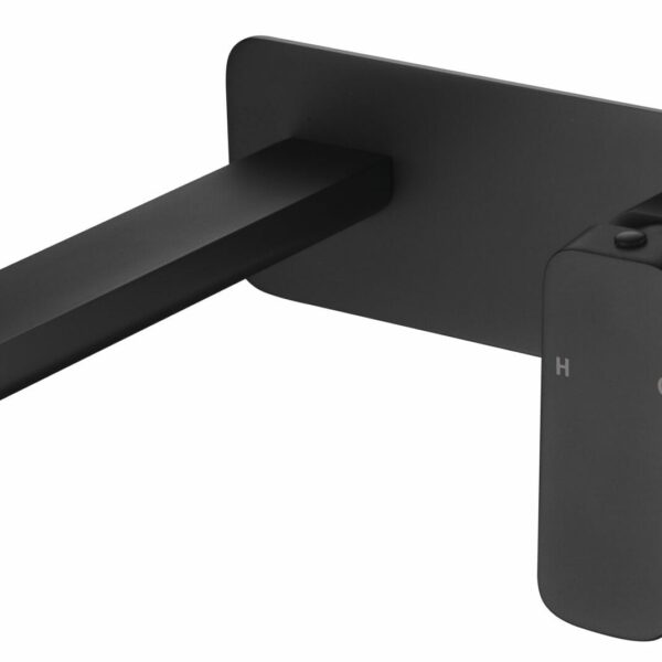 Eden Wall Basin Mixer - Matt Black | PSL3003-B