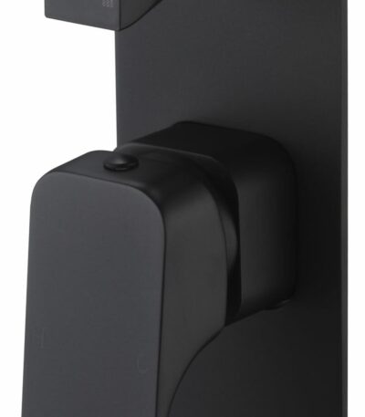 Eden Wall Mixer With Diverter - Matt Black | PSL3002-B