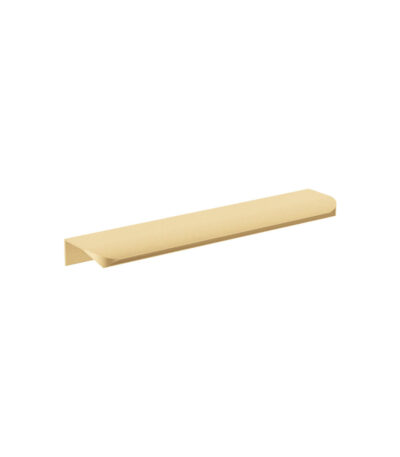 Edge 200mm Curved Pull Handle, Urban Brass