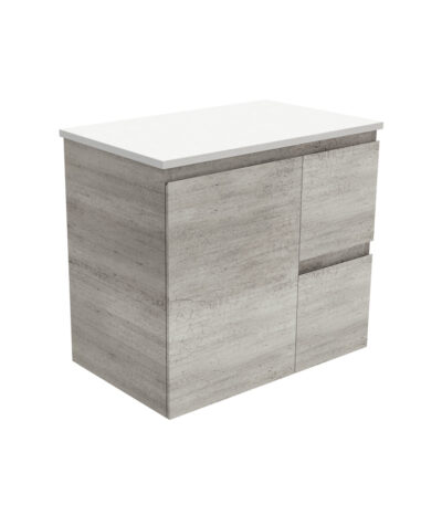 Edge Industrial 750 Wall-Hung Cabinet, Right Hand Drawers