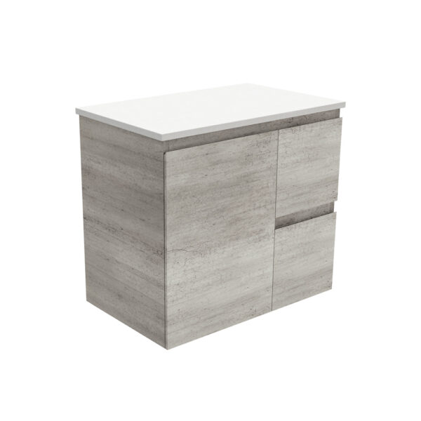 Edge Industrial 750 Wall-Hung Cabinet, Right Hand Drawers