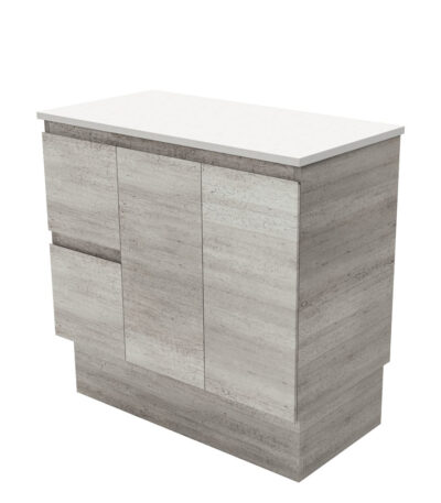 Edge Industrial 900 Cabinet on Kickboard, Left Hand Drawers